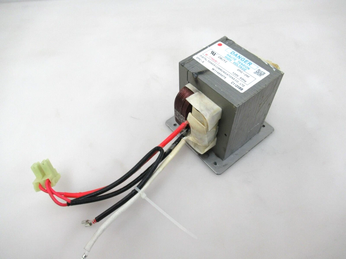 Whirlpool cheap microwave transformer