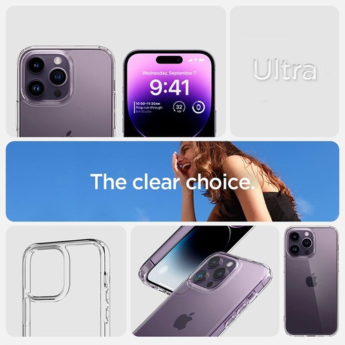 Silicone Case For iPhone 15 14 Pro Max 12 13 11 XR 8 SE Clear Shockproof Cover - Picture 12 of 13