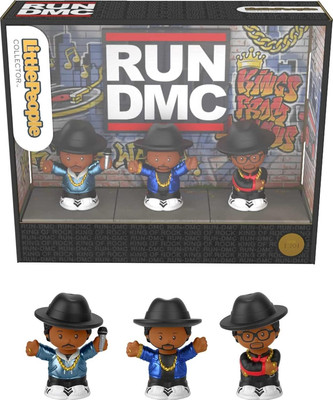 Little People Collector Run DMC Special Edition Set, 3 Figures for Adults & Hip 
