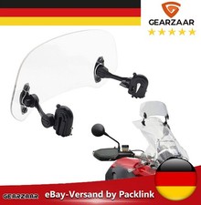 Motorrad Windschutzscheibe Universal Windabweiser Einstellbar Spoiler Windschild