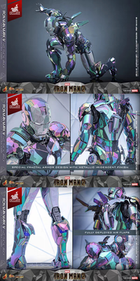 Hot Toys MMS855D79 Iron Man 2 Mark IV 4 (Haze Fractal Armor) 1/6