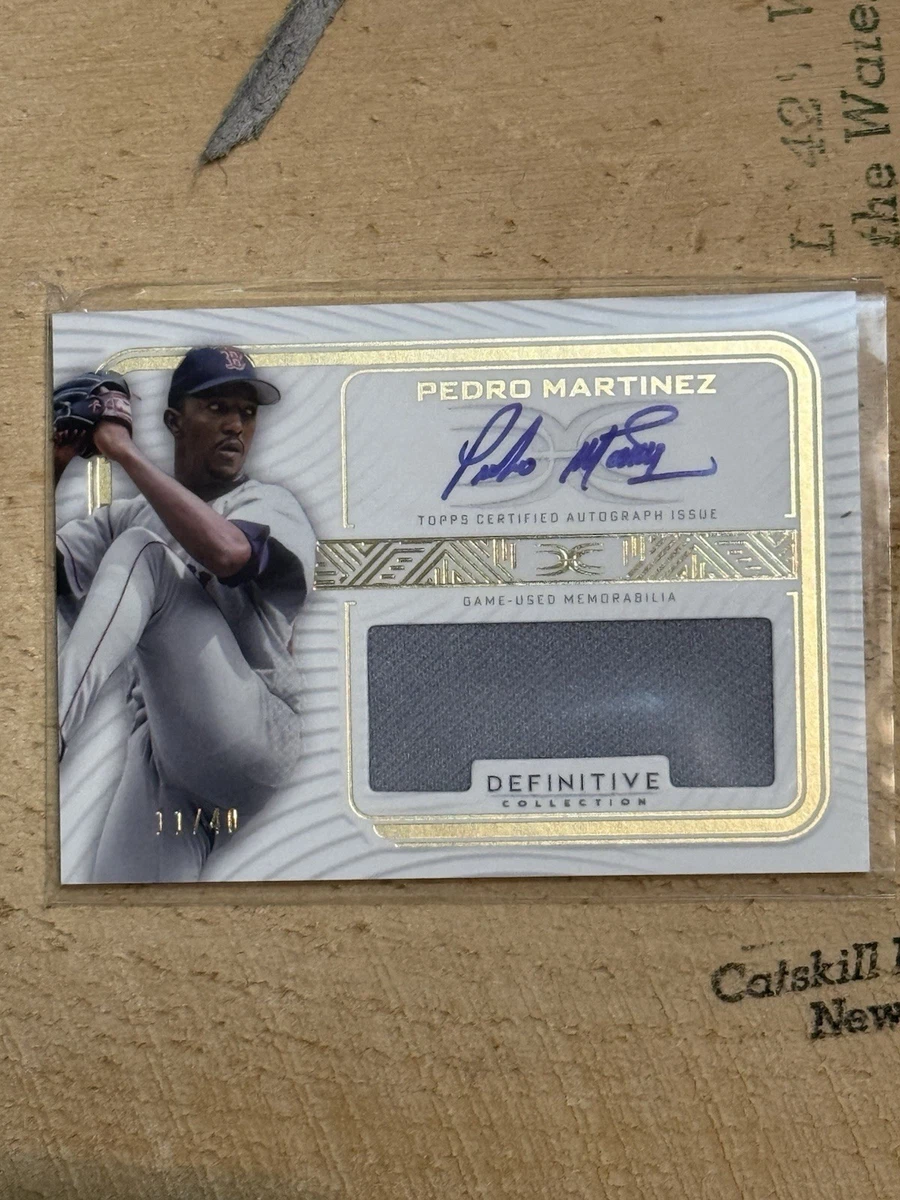 Pedro Martinez Baseball Serial Numbered Sports Trading Cards