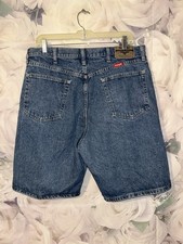 Vintage Wrangler Jean Denim Shorts Mens Size 36- Relaxed Fit 100 Cotton Jorts