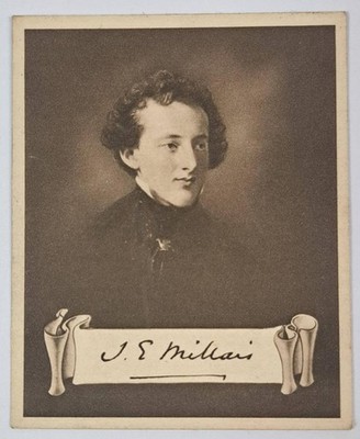 Sarony Cigarette Tobacco Card Sir John Everett Millais Celebrities & Autographs