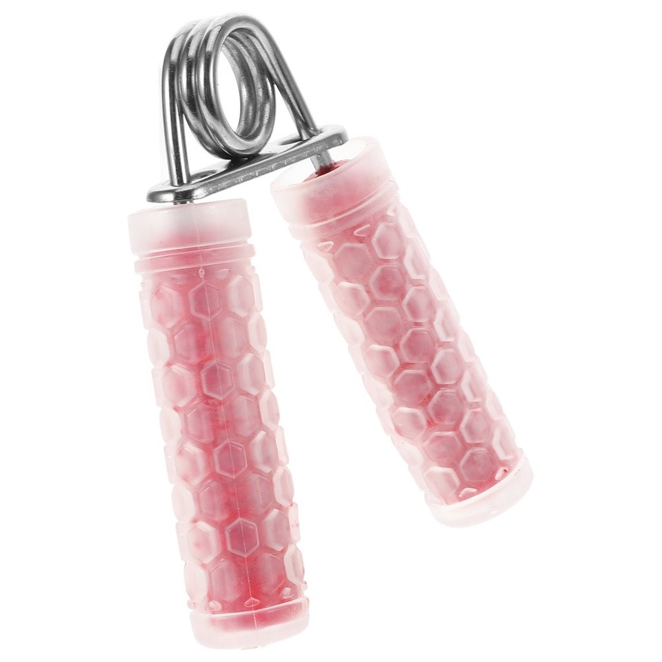 Red Max Exerciser Adjustable Grip Strength Trainer Set Steel PP Red for Sports Hand ...