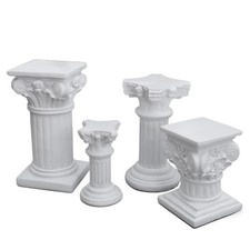 Pedestal Stand Roman Pillar Statue Greek Column Figurine Plinth Base Sculpture