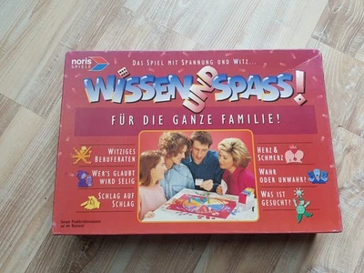 Neuwertig Wissen und Spass Für die ganze Familie-Gesellschaftsspiel-Noris Spiele - Bild 1 von 3