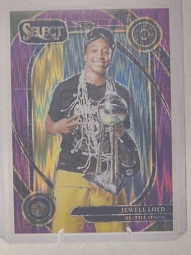 2025 Panini Select WNBA Jewell Loyd Courtside#247 Purple Flash Prizm /149