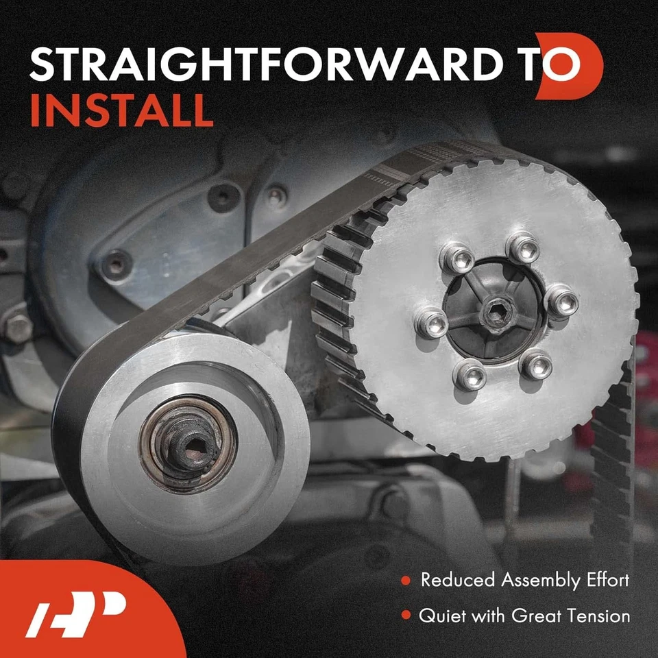 Belt Tensioner Assembly with Pulley Compatible with TL 2009-2014, TSX 2010-20 - Image 3 of 4