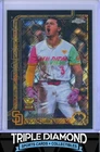 2025 Topps Chrome Jackson Merrill Gold Cup Black Refractor #09/10 Padres U817