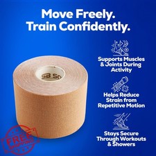 SB SOX Cotton Kinesiology Tape Roll Athletic Muscle Joint Support 16ft 4.10 per gallon