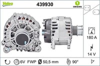 Valeo Generator U.A. FüR Audi, Seat, Skoda, Vw