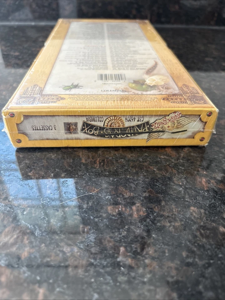 Aerosmith Pandora's Box Set Audio Cassette Box Set 52 Songs Rare Vintage”Sealed” - Image 4 of 4