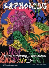 [1x] Saproling Token - Borderless (1139) Near Mint, English Secret Lair MTG Magi