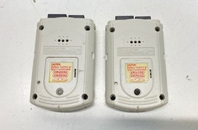 Lot of 2 SEGA DreamCast Visual Memory Units (HKT-7000) - Grey