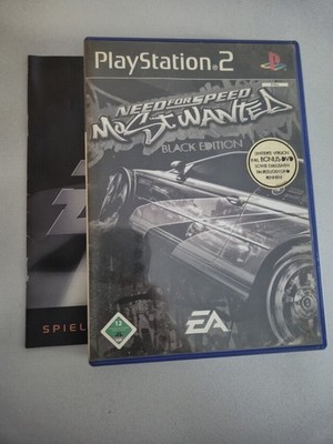 Need For Speed Most Wanted-Black Edition Sony PlayStation 2 - Sehr Guter Zustand
