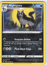 2020 Mightyena Uncommon SWSH04: Vivid Voltage 104/185 NM Normal LP-NM