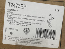 Moen T2473EP Genta 1.75 GPM Tub and Shower Trim Package - Chrome READ 