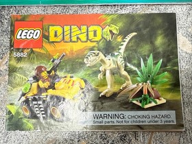 LEGO Dino Instructions Manual Lot 5882 Ambush Attack 5583 Tower Takedown