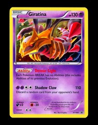 Giratina XY184 XY Black Star Promo Holo Rare