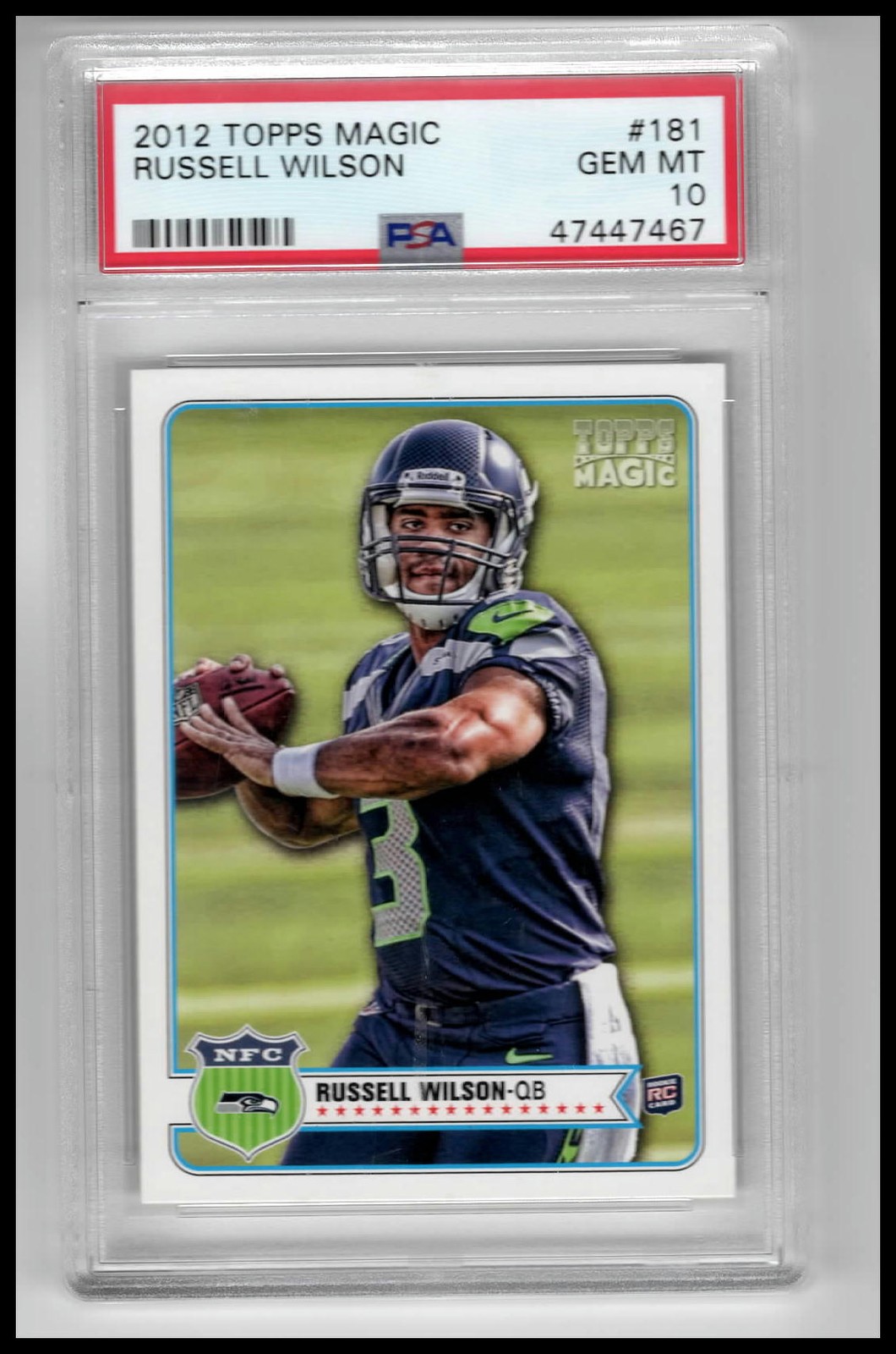 Russell Wilson Topps Magic #181 Base