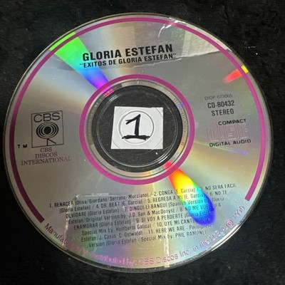 Gloria Estefan - Exitos De Gloria Estefan Music CD 1990