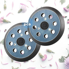 2X 5" Orbital Sander Pad Hook Loop For DeWalt DW4388 D26450 D26451 D26453 D26456