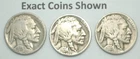 1923 1924 1925 Indian Head Buffalo Nickels 3 nice 1920's coins