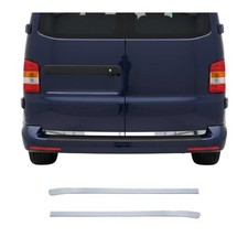 Kofferraumleiste Heckklappe Leiste für VW Transporter T5 Edelstahl Chrom 2tlg