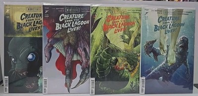 CREATURE FROM THE BLACK LAGOON LIVES! #1-4 NM COMPLETE SERIES 2024, IMAGE (BOX4)