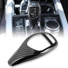 Carbon Fiber Gear Head Umschalt-Knopf Abdeckung F�r BMW 1 2 3 4 5 7 Series X3 X4