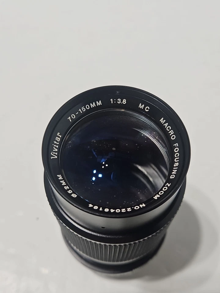 Vivitar 70-150mm Lens 3.8, Macro Focusing Zoom, 52mm - Image 2 of 4