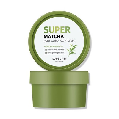 Super Matcha Pore Clean Clay - 3.52Oz, 100g - Made from Match Water for Sensi...