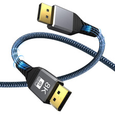 8K 60Hz Displayport Cable DP 1.4 4K 144Hz Display Port Displayport Cable 2K 240H