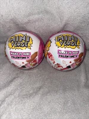 MGA's Mini Verse Make It Mini Valentine s Lot of (2) Unopened Blind Balls