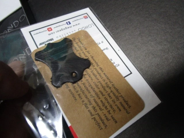 Londo EXECUTIVE Top Grain Leather Mouse Pad with Wrist Rest Ergonomic Support - Image 3 of 4