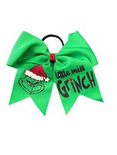 NEW   Holiday Dr. Seuss  The Grinch Cheer Bow for Girls