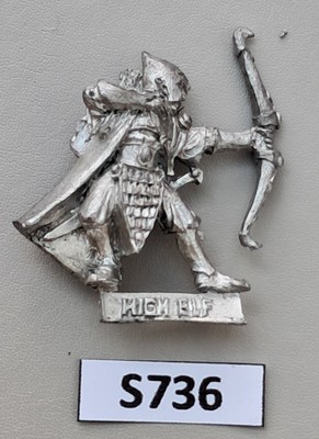 High Elf Archer GW - (S736) Metal
