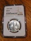1944-S Walking Liberty Half Dollar   NGC MS 63