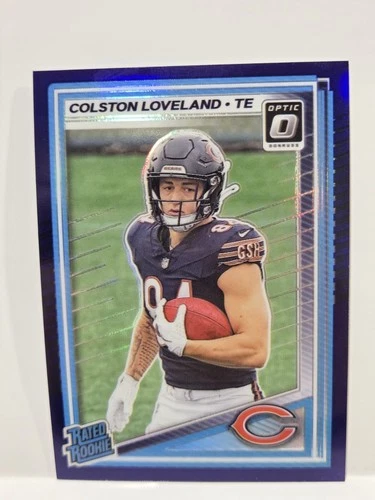 2025 Donruss Optic Football Purple Stars Colston Loveland #204
