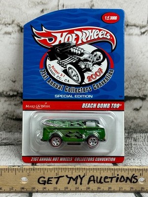 Hot Wheels Volkswagen Beach Bomb Too 2007 21st Convention Redline 1of 3000 MINT