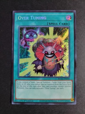 Over Tuning BLGG-EN034 Secret Rare Yugioh Glorious Gallery
