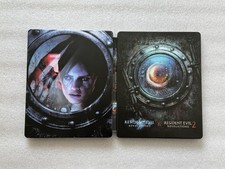 Resident Evil Revelation 1 2 Edition Custom made Steelbook/SteelUp Case PS3/PS4