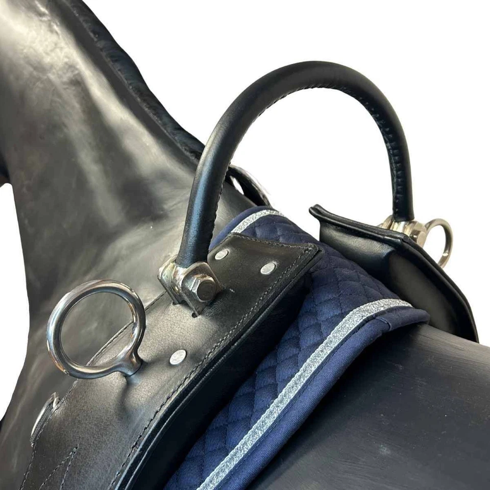 WEISSL Longiergurt Leder mit Bügel - Bild 4 von 4