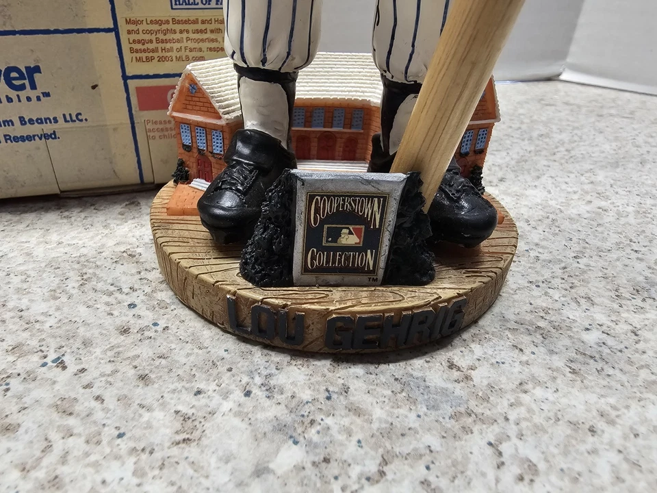 Lou Gehrig New York Yankees MLB 2003 Forever Collectibles FOCO #'d Bobblehead... Foto 3 de 4