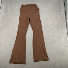 Offline By Aerie Real Me Xtra High Waisted Bootcut Leggings Womens Large Brown