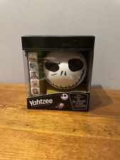 NEW Disney The Nightmare Before Christmas Yahtzee Dice Game Jack Skellington