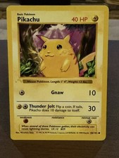 Pikachu [1st Edition Ghost Stamp] #58 Prices | Pokemon Base Set | Pokemon  Cards
