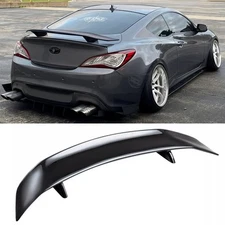 For Hyundai Genesis Coupe 46" Gloss Black Rear Trunk Spoiler Racing GT Wing