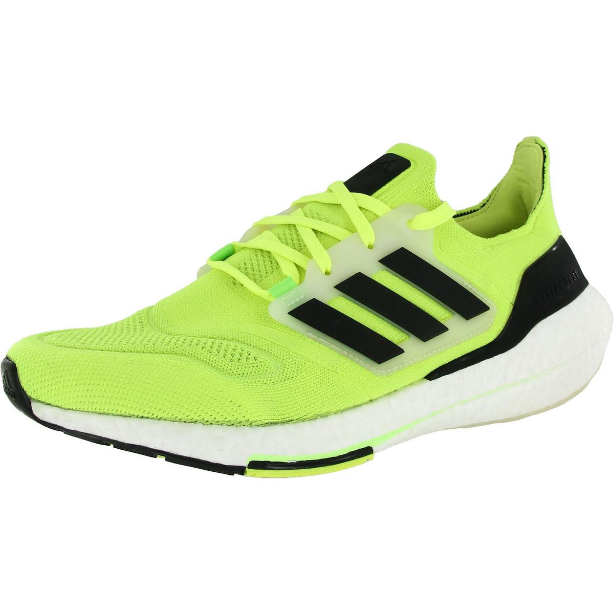 Мужские кроссовки Adidas Ultraboost 22 желтого цвета для бега и тренировок 10 Medium (D) 4387